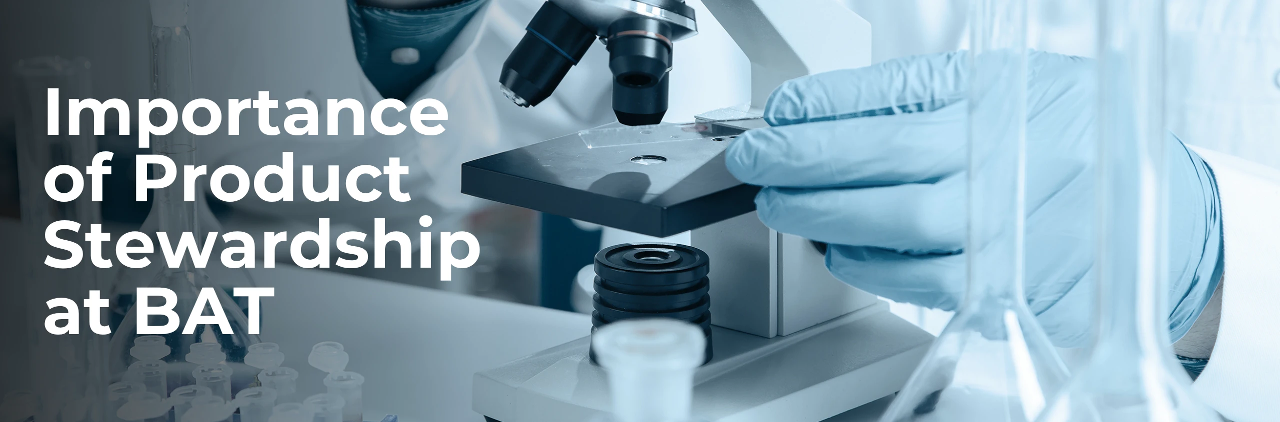 Close-up of scientist reviewing product formulation and lab data