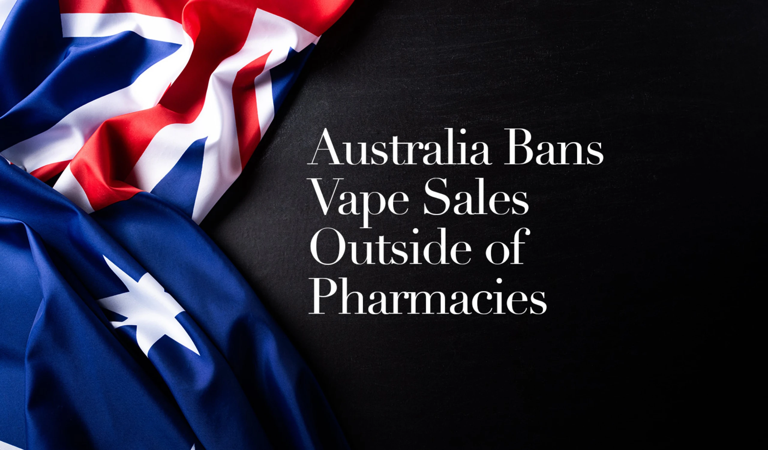 Visual summary of Australia’s prescription-only vapour policy and enforcement restrictions